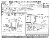 Mitsubishi FUSO TRUCK лот № 3385 оценка 3.5  с аукциона в Японии 4