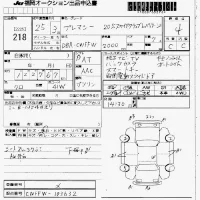 Mazda PREMACY лот № 218 оценка 4  с аукциона в Японии 7