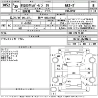 Nissan CLIPPER VAN лот № 3052 оценка R  с аукциона в Японии 2
