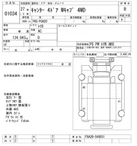 Mitsubishi CANTER лот № 1034 оценка R  с аукциона в Японии 10