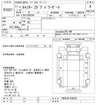 Mitsubishi CANTER лот № 1037 оценка R  с аукциона в Японии 10