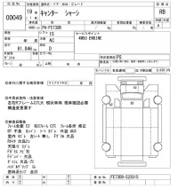 Mitsubishi CANTER лот № 49 оценка RB  с аукциона в Японии 10