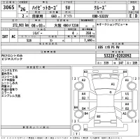 Daihatsu HIJET VAN лот № 3065 оценка 3  с аукциона в Японии 2
