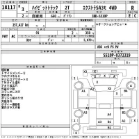 Daihatsu HIJET TRUCK лот № 18117 оценка R  с аукциона в Японии 2