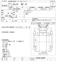Mitsubishi CANTER лот № 1072 оценка 2  с аукциона в Японии 10