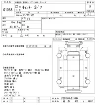 Mitsubishi CANTER лот № 1088 оценка R  с аукциона в Японии 10