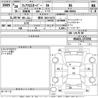 Mazda FLAIR лот № 3089 оценка RA  с аукциона в Японии 2