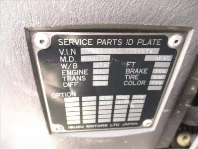 Isuzu FORWARD  с аукциона в Японии