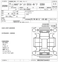 Mercedes-Benz S CLASS лот № 20268 оценка 3.5  с аукциона в Японии 4