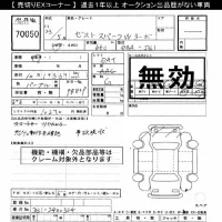 Honda ZEST лот № 70050 оценка ***  с аукциона в Японии 7