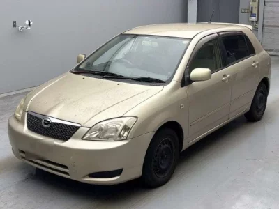 Toyota COROLLA RUNX  с аукциона в Японии