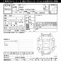 Nissan SERENA лот № 70153 оценка 3.5  с аукциона в Японии 7