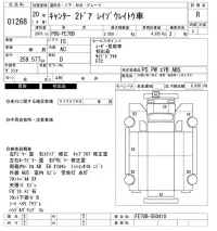 Mitsubishi CANTER лот № 1268 оценка R  с аукциона в Японии 10