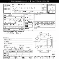 Toyota LITE ACE TRUCK лот № 30104 оценка 3.5  с аукциона в Японии 6