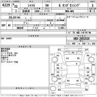 Honda SHUTTLE лот № 4229 оценка 3  с аукциона в Японии 2