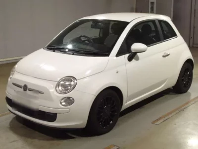 Fiat 500  с аукциона в Японии