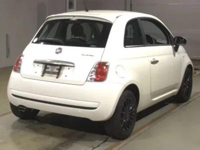 Fiat 500  с аукциона в Японии