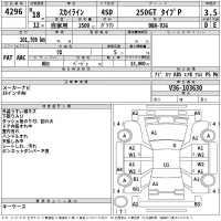 Nissan SKYLINE лот № 4296 оценка 3.5  с аукциона в Японии 2