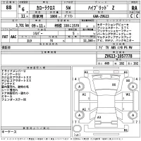 Toyota COROLLA CROSS лот № 88 оценка RA  с аукциона в Японии 2