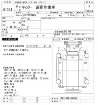 Mitsubishi CANTER лот № 1354 оценка R  с аукциона в Японии 10