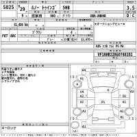 Renault TWINGO лот № 5025 оценка 3.5  с аукциона в Японии 2