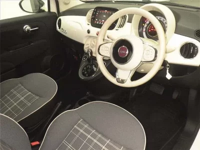 Fiat 500  с аукциона в Японии