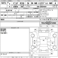 Volvo XC90 лот № 5071 оценка 4  с аукциона в Японии 2