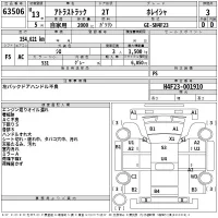 Nissan ATLAS лот № 63506 оценка 3  с аукциона в Японии 2