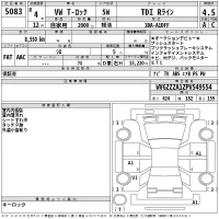 Volkswagen T-ROC лот № 5083 оценка 4.5  с аукциона в Японии 2