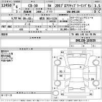 Mazda CX-30 лот № 12450 оценка 3.5  с аукциона в Японии 2