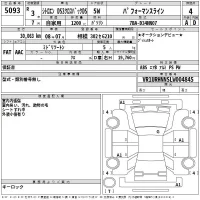 Citroen DS3 лот № 5093 оценка 4  с аукциона в Японии 2