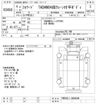 Isuzu FORWARD лот № 3458 оценка 3  с аукциона в Японии 9