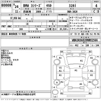 BMW 3-Series лот № 80008 оценка 4  с аукциона в Японии 2