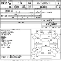 Mazda DEMIO лот № 80037 оценка R  с аукциона в Японии 2