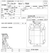 Mitsubishi CANTER лот № 1595 оценка 3.5  с аукциона в Японии 10
