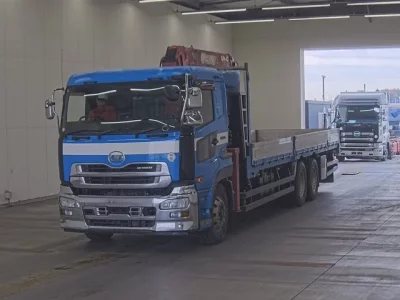 Nissan QUON  с аукциона в Японии