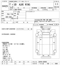 Nissan UD SERIES лот № 4429 оценка 3.5  с аукциона в Японии 9