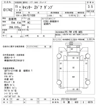 Mitsubishi CANTER лот № 1742 оценка 3.5  с аукциона в Японии 10
