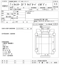 Mitsubishi CANTER лот № 15012 оценка 3.5  с аукциона в Японии 10