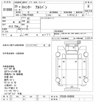 Mitsubishi CANTER лот № 1898 оценка R  с аукциона в Японии 10