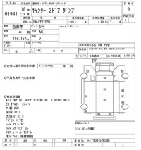 Mitsubishi CANTER лот № 1941 оценка R  с аукциона в Японии 10