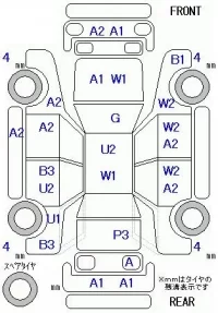 Honda FREED лот № 25018 оценка 3  с аукциона в Японии 10