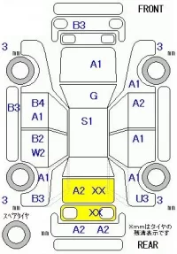 Honda GRACE лот № 25038 оценка R  с аукциона в Японии 10