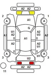Subaru LEGACY B4 лот № 10504 оценка 3.5  с аукциона в Японии 9