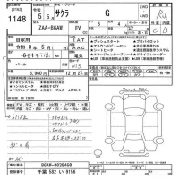 Nissan SAKURA лот № 1148 оценка R  с аукциона в Японии 10