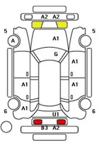 Audi A3 лот № 33515 оценка 4  с аукциона в Японии 11