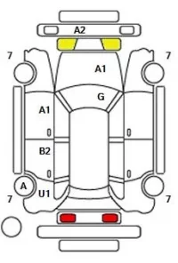Audi A1 лот № 33516 оценка 4.5  с аукциона в Японии 11