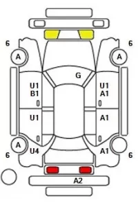 Mercedes-Benz E CLASS лот № 33517 оценка 3.5  с аукциона в Японии 11