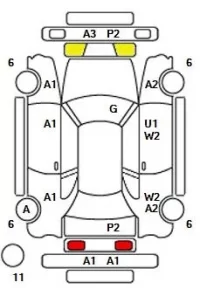 Mercedes-Benz C CLASS лот № 33532 оценка 3.5  с аукциона в Японии 11