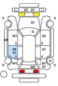 BMW X3 лот № 34507 оценка R  с аукциона в Японии 11
